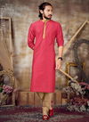 Dark Pink Colour MANGALAM Latest Designer Function Wear Traditional Dupian Silk Kurta Churidar Pajama Redymade Collection MM-5